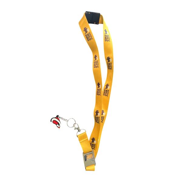 GUC Buffalo Wild Wings Lanyard and Raising Cane's Key Chain - Picture 1 of 3